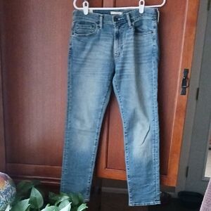 Abercrombie & Fitch Men's- Light Blue Slim Stretch Jeans